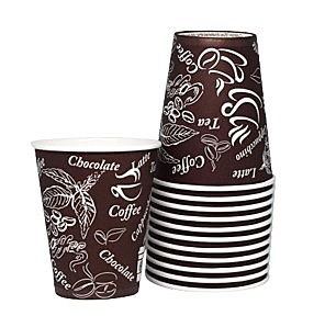 Стакан бумажный 150мл Д70 Global Cups [Глобал Капс], 1шт/100шт/2500шт