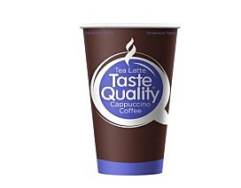 Стакан бумажный 300мл Д80 TasteQuality [ТэйстКволити] HB80-360-12337, 2299, 1шт/50шт/1000шт