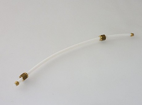 VP11025297 LF5063272 Тефлоновая трубка Д6мм д3мм 310мм с накидными гайками 1/8