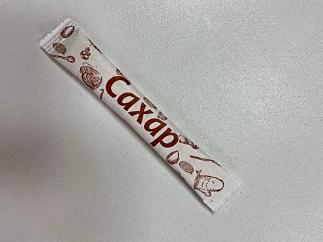 Сахар порционный в стиках (белый) кор. (5г*2000шт), 10кг
